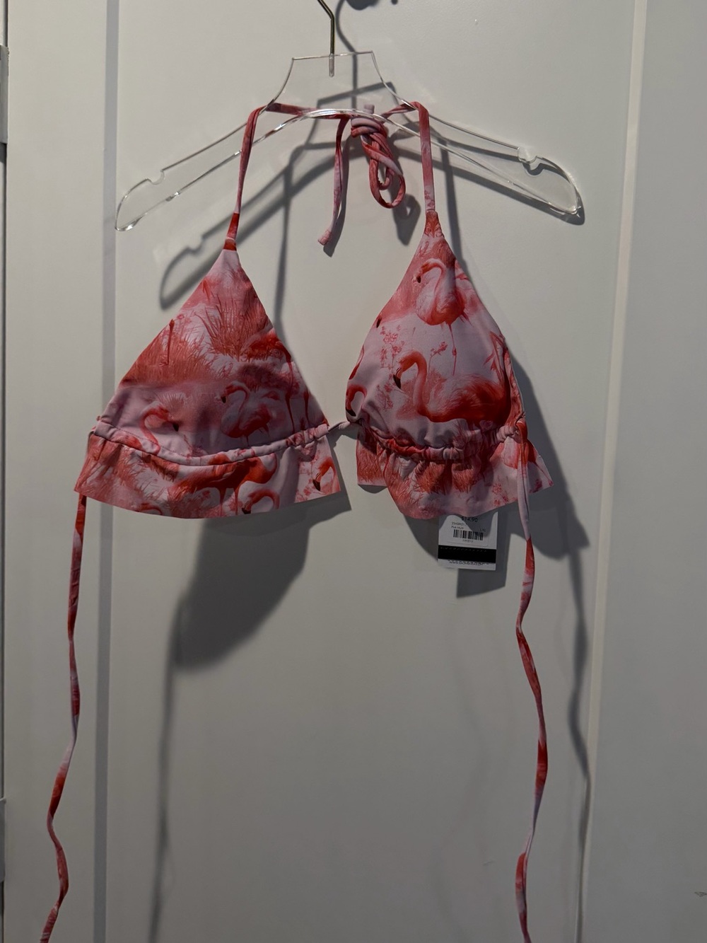 Flamingo Bikini, Skirt, & Scarf 4 Piece Set - Picture 8 of 13